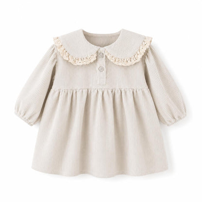 Blue Panel Baby Dress