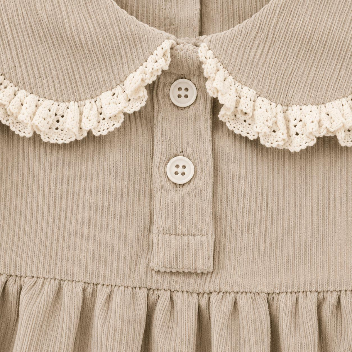 Blue Panel Baby Dress