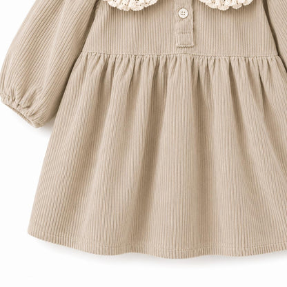 Blue Panel Baby Dress