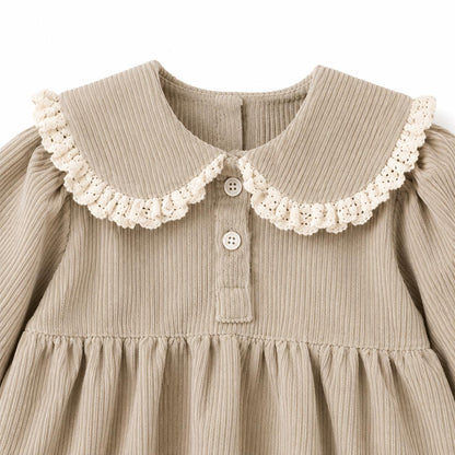 Blue Panel Baby Dress