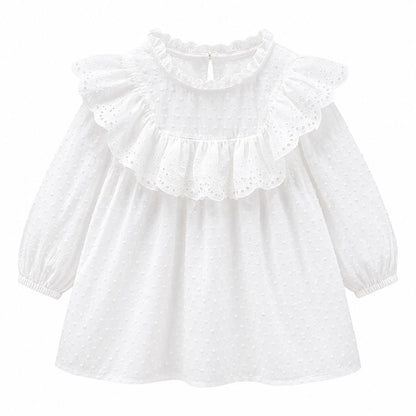 Long Sleeve Denim Baby Dress
