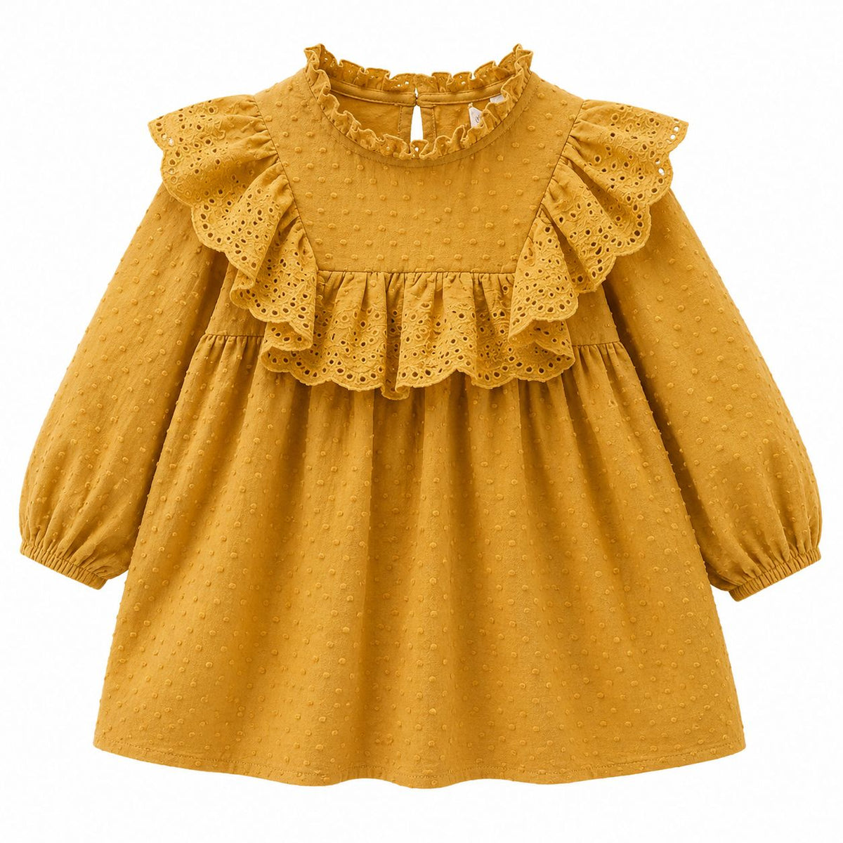 Long Sleeve Denim Baby Dress