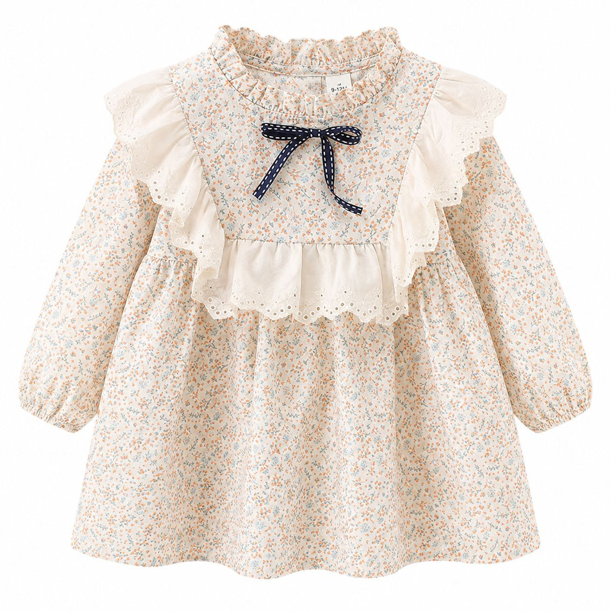 Long Sleeve Denim Baby Dress
