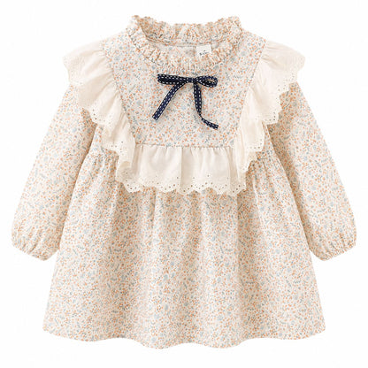 Long Sleeve Denim Baby Dress