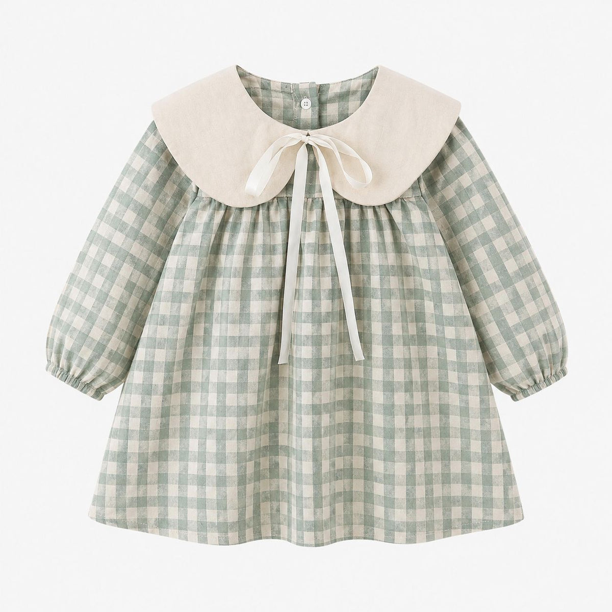 Long Sleeve Denim Baby Dress