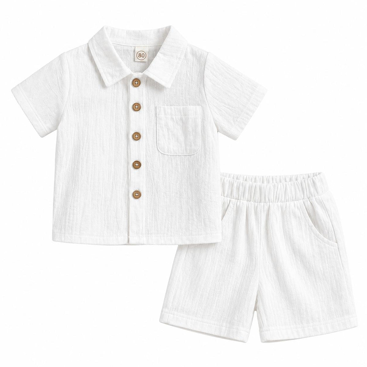 Short Sleeve Shirt and Shorts Set