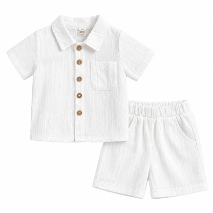 Short Sleeve Shirt and Shorts Set