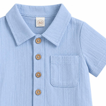 Short Sleeve Shirt and Shorts Set