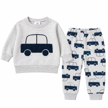 Bear Sweatshirt and Pants Set
