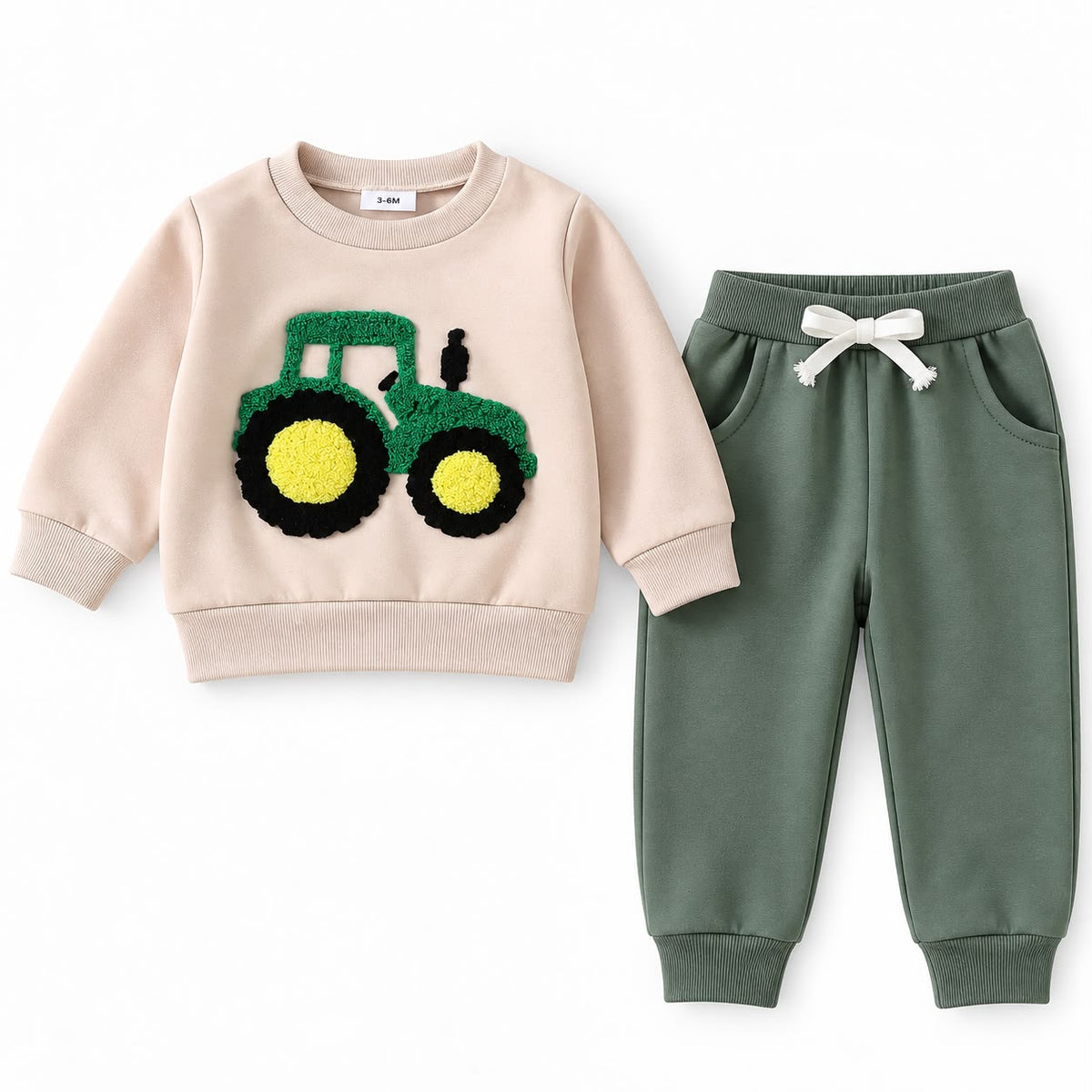 Bear Sweatshirt and Pants Set