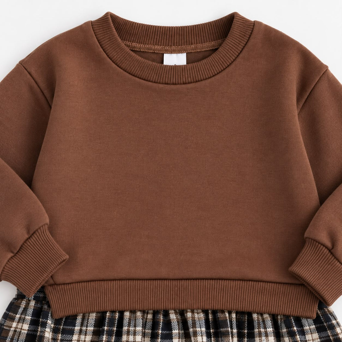 Sweatshirt and Pleated Skirt Set