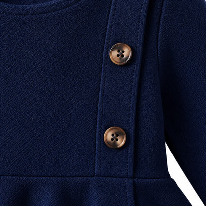 Classic Long Sleeve Toddler Dress