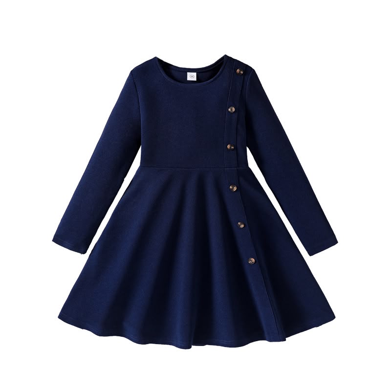 Classic Long Sleeve Toddler Dress