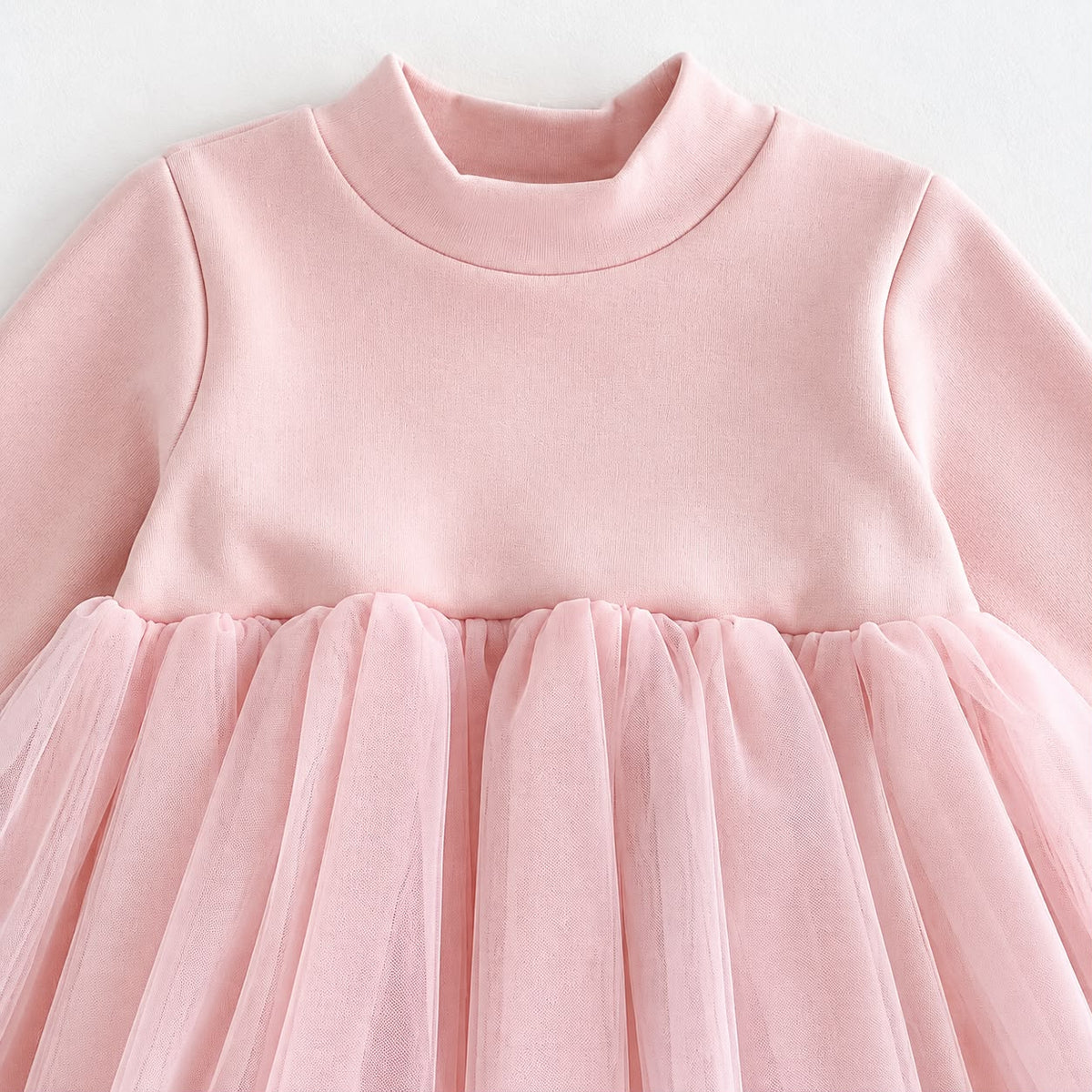 High Neck Tulle Dress