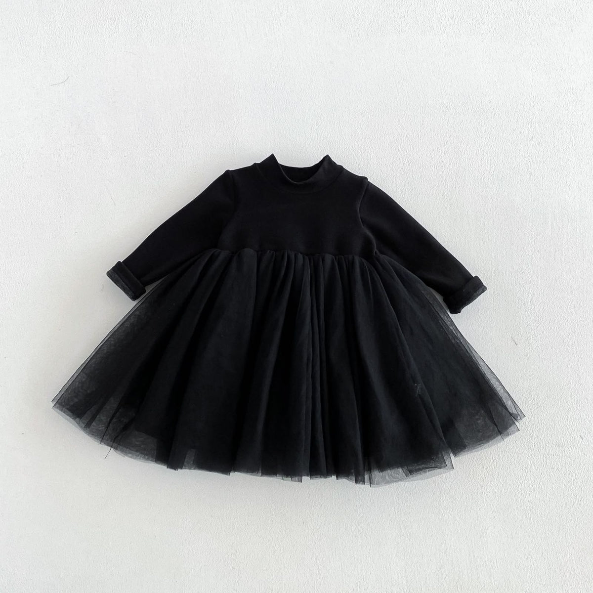 High Neck Tulle Dress