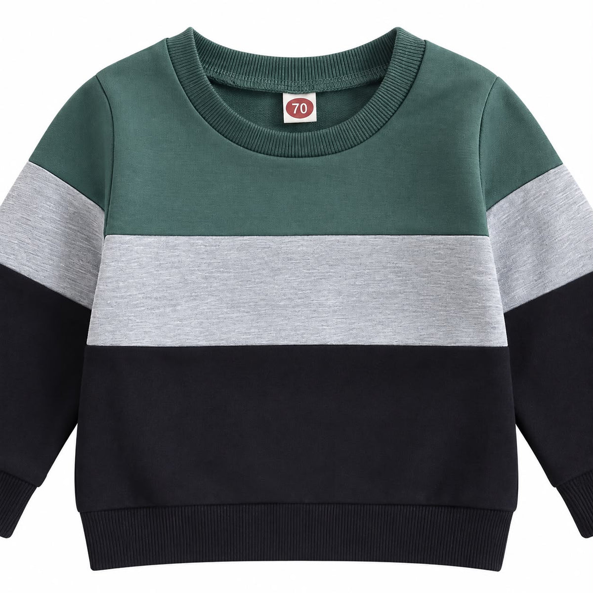 Colorblock Sweatshirt and Joggers Set