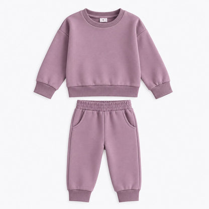 Relaxed Sweatshirt and Jogger Set i