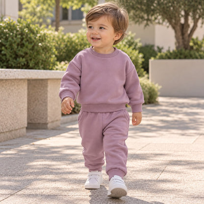 Relaxed Sweatshirt and Jogger Set i