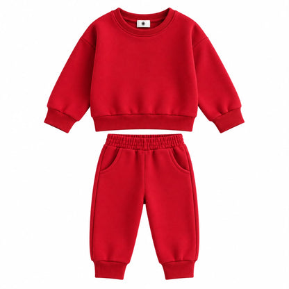 Relaxed Sweatshirt and Jogger Set i