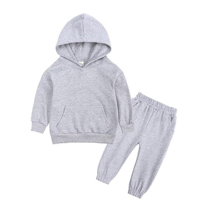 Casual Hoodie and Trousers Set