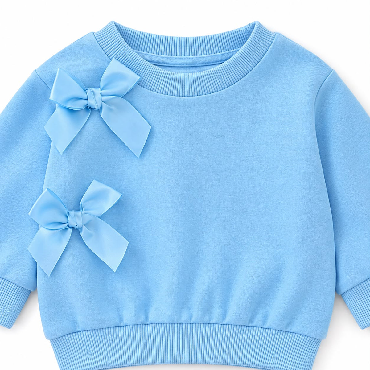 Denim Trousers and Sweatshirt Set