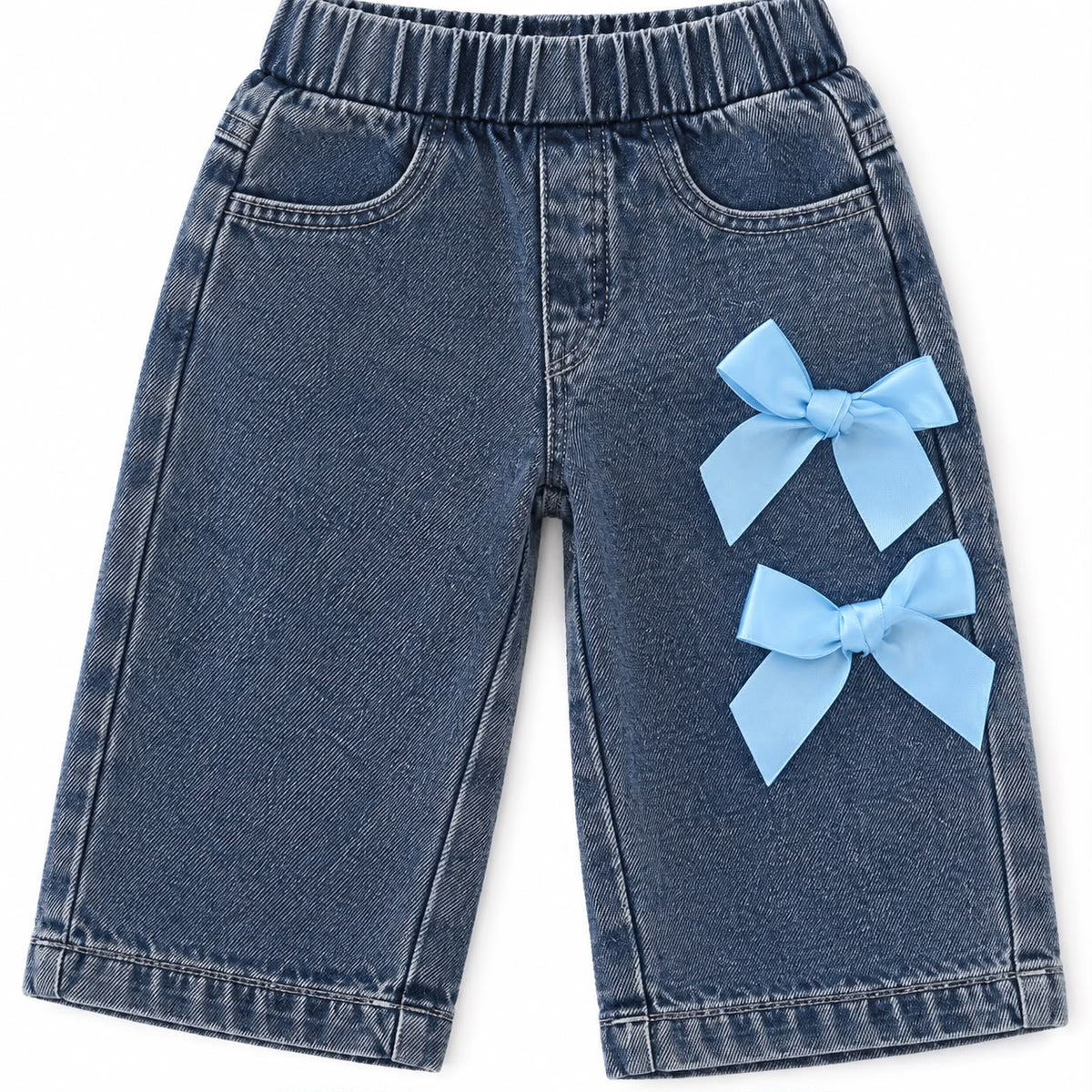 Denim Trousers and Sweatshirt Set