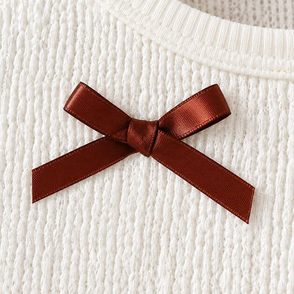 Brown Bow Dress