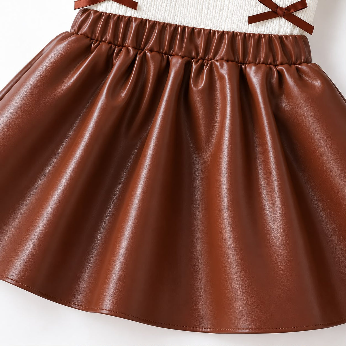 Brown Bow Dress