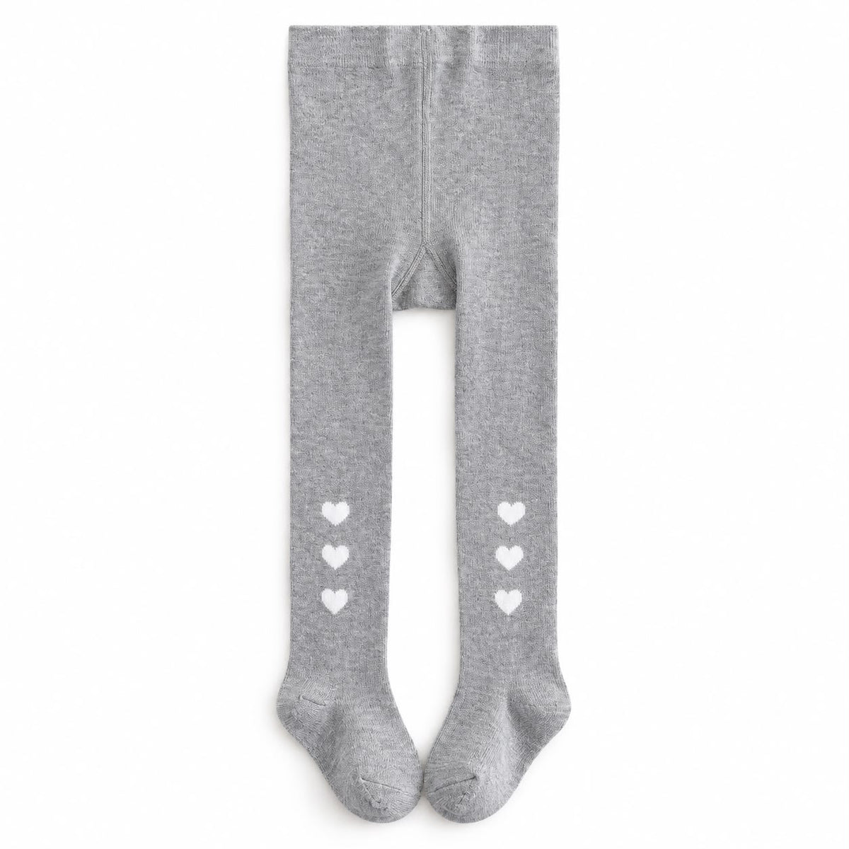 Heart Pattern Toddler Tights
