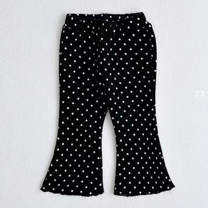 Black Flare Toddler Pants