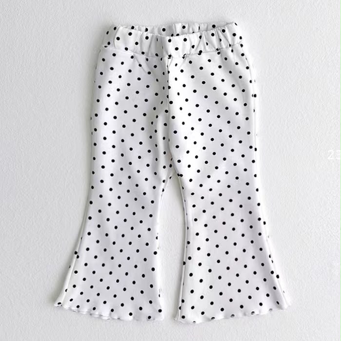 Black Flare Toddler Pants