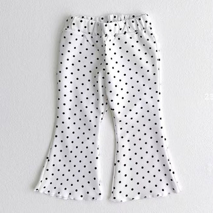Black Flare Toddler Pants