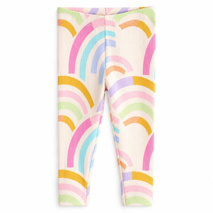 Rainbow Print Toddler Leggings