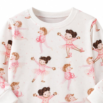 Ballet Two Piece Pajama Set