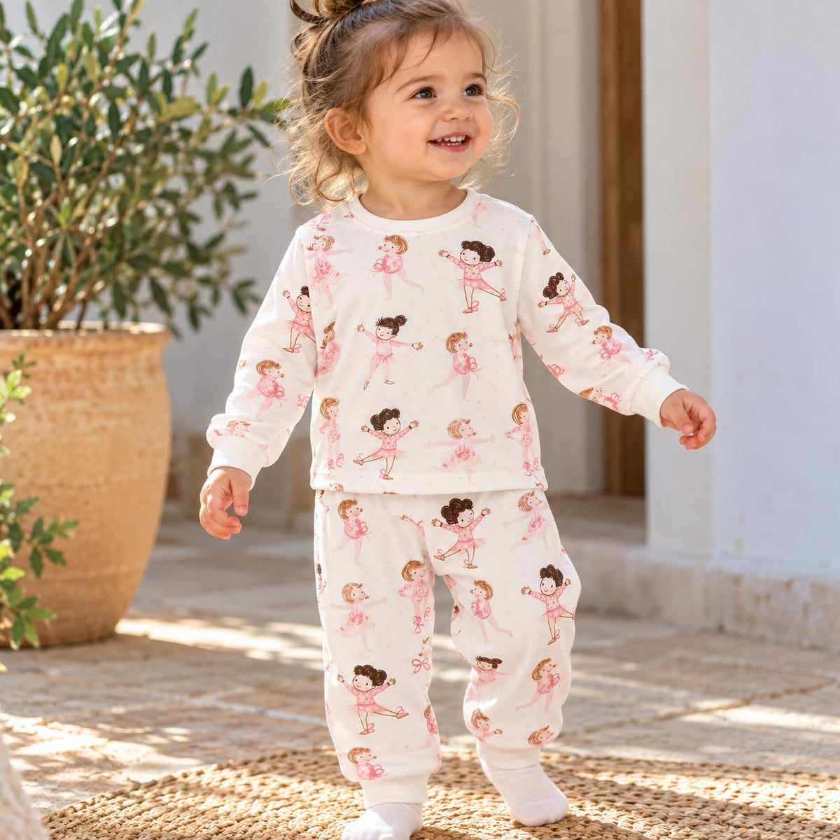 Ballet Two Piece Pajama Set