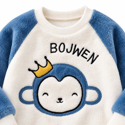 Soft Fleece Top and Pants Set