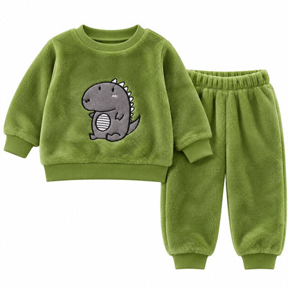 Soft Fleece Top and Pants Set