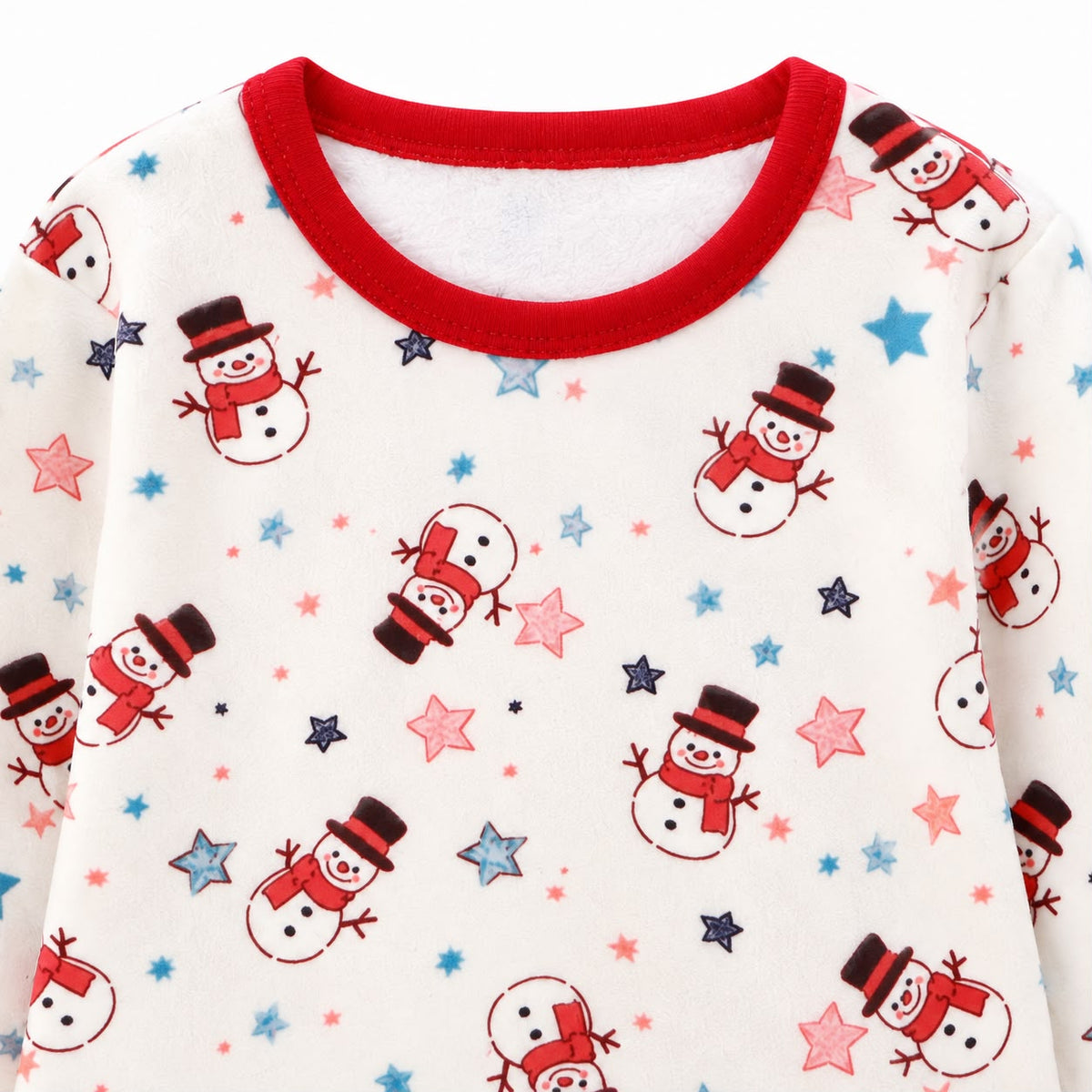 Winter Print Toddler Pajamas