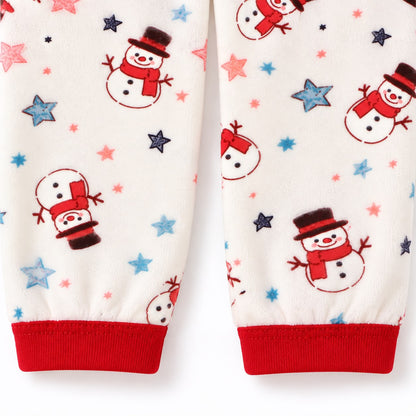 Winter Print Toddler Pajamas
