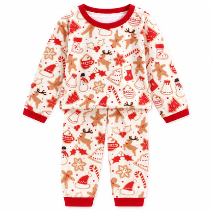 Winter Print Toddler Pajamas
