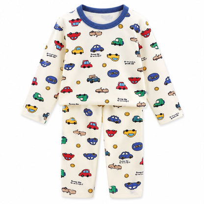 Winter Print Toddler Pajamas
