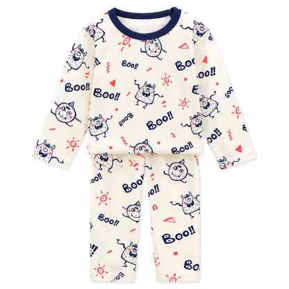 Winter Print Toddler Pajamas