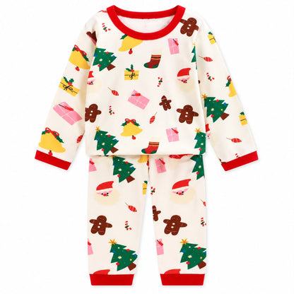 Winter Print Toddler Pajamas