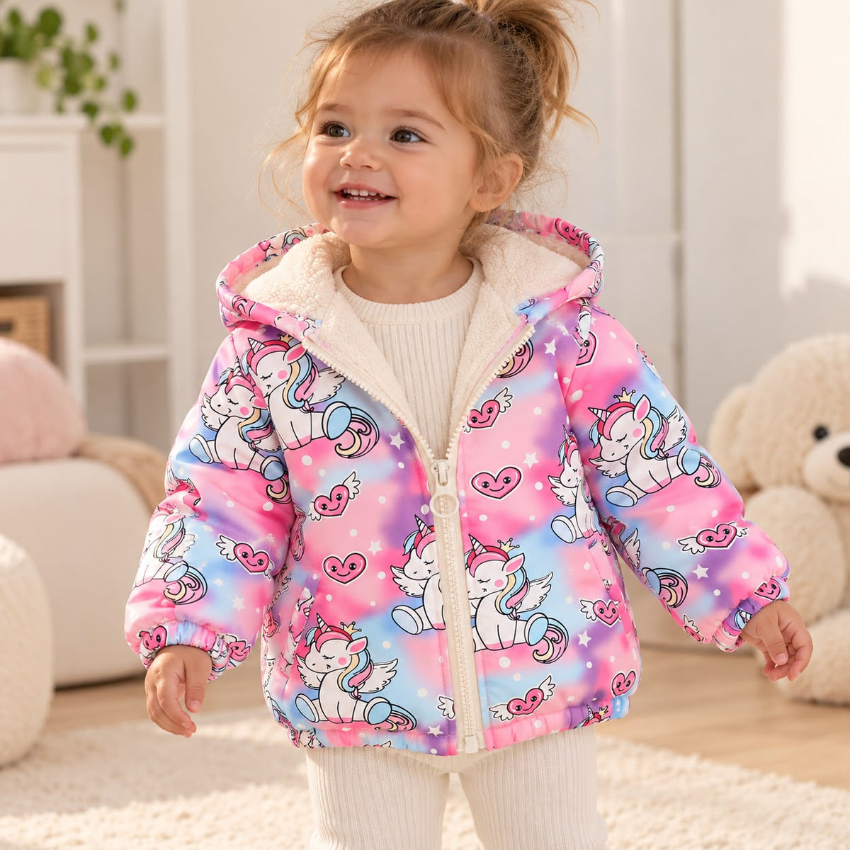 Hooded Kids Jacket