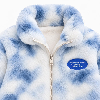 Cloud Print Kids Jacket