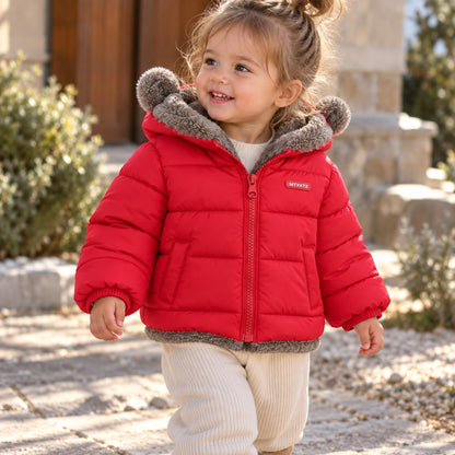 Bear Ear Puffer Jacket