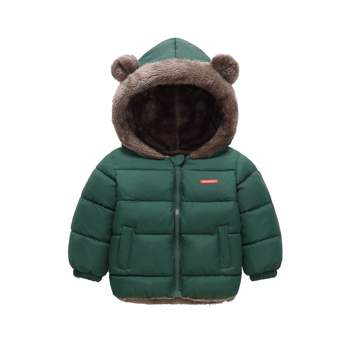 Bear Ear Puffer Jacket