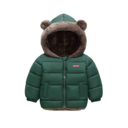 Bear Ear Puffer Jacket