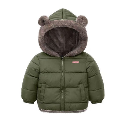 Bear Ear Puffer Jacket
