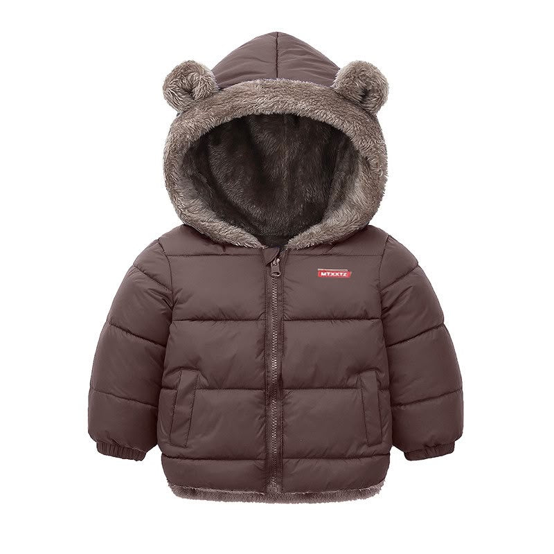 Bear Ear Puffer Jacket